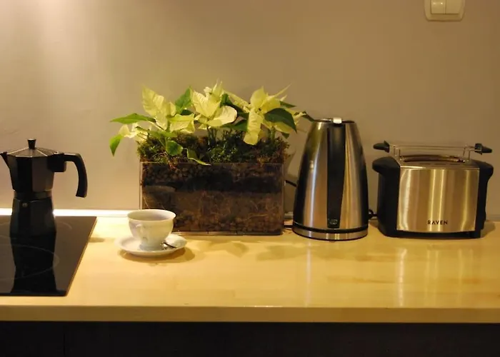 Spacious In District. Apartman Wrocław